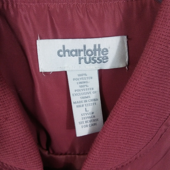 Charlotte Russe Women's Windbreaker Jacket | Large - Picture 3 of 4